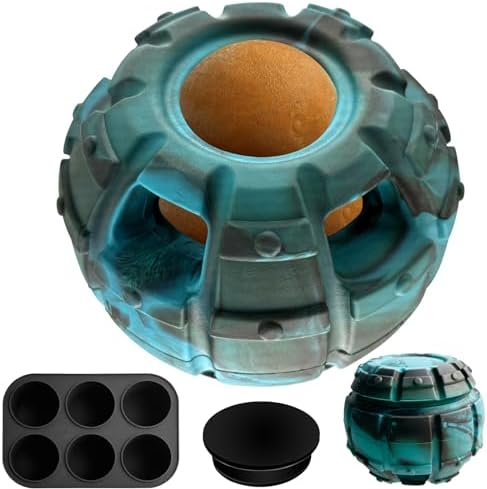 Yipetor Interactive Dog Chew Toy, Large Enrichment Frozen Treat Lick Ball