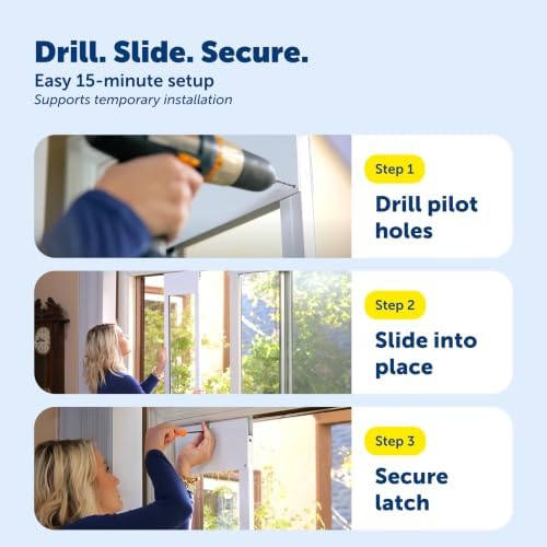 PetSafe Sliding Glass Pet Door, 1 Piece, Small Dogs to 15 lb, White