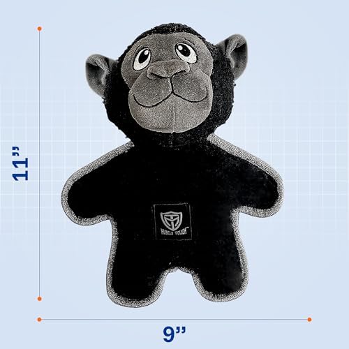 American Kennel Club Plush Dog Toy with Squeaker for Moderate Chewers, Soft Stuffed Dog Toy for Tugging, Fetch & Interactive Play, Gentle on Teeth