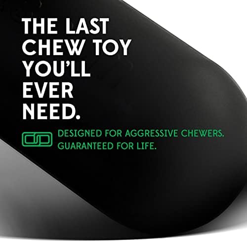 Goughnuts — Dog Toys for Aggressive Chewers | Virtually Indestructible Dog Toys for Breeds Such as Pit Bulls and German Shepherds | Heavy Duty Rubber Stick Toy | Extra Large