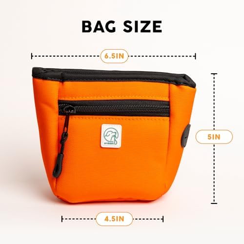 Embark Dog Treat Pouch - Waterproof Training Bag & Portable Water Bowl