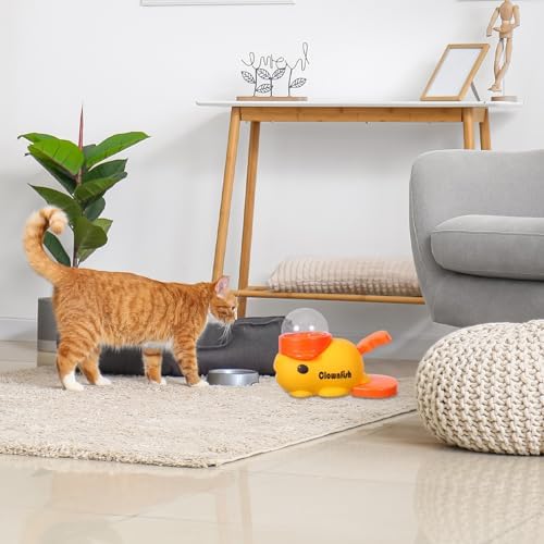 Interactive Dog Treat Dispenser Clownfish Shape for Pet Training and Outdoor Activities, Abs Material with Easy to Clean Feature and Mental Stimulation for Small Puppies