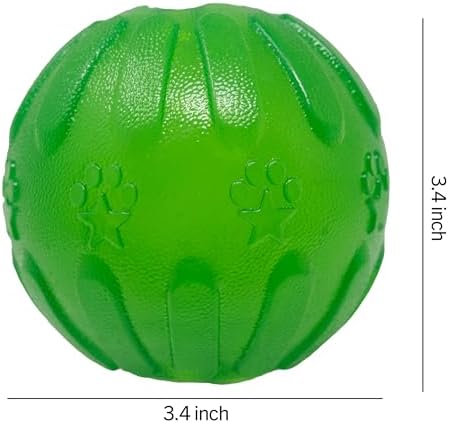 Starmark Treat Dispensing Chew Ball Md/Lg Dog Toy 3.25-inch
