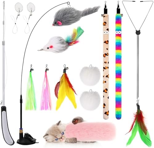 Suction Cup Cat Toy for Indoor Cats
