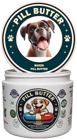 Peanut Butter Dog Pill Wrap - Boxer Label