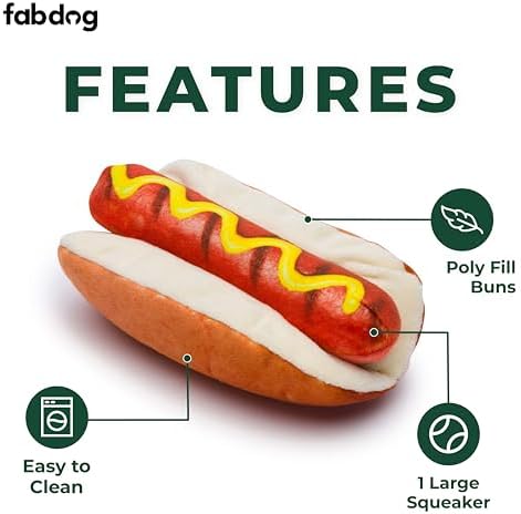 fabdog Hot Dog Toy Toy