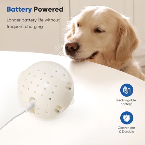 Petbobi Interactive Dog Toys for Small Medium Breeds Moving Barking Ball