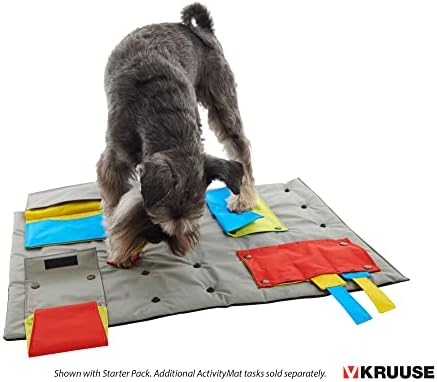 Kruuse Buster ActivityMat Task – Mouse Trap (Level 3) – Advanced Puzzle Attachment for Buster ActivityMat – Interactive Dog Enrichment Toy for Mental Stimulation & Training