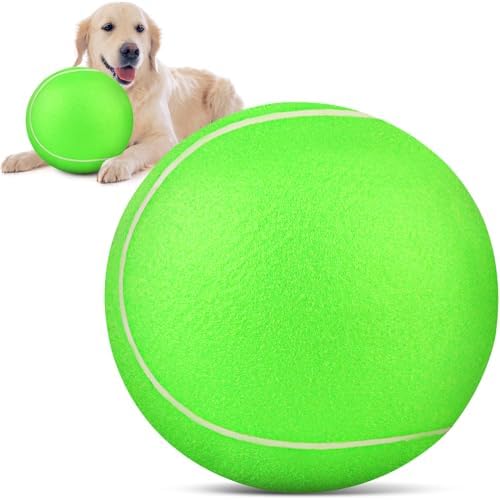QDAN Tennis Ball for Dogs, 9.5 Inch Large Big Dog Toys Herding, 9.5 Inch