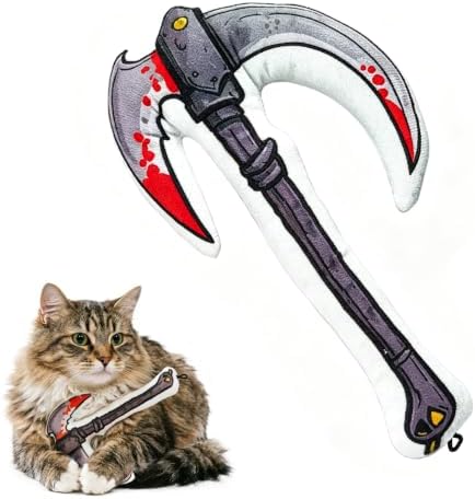 Catnip Toy [2000mg Premium Catnip], Sickle Style Cat Kicker Toy