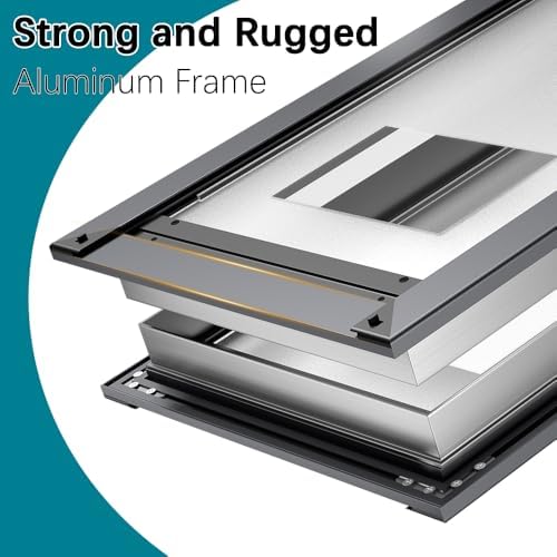 Weatherproof Medium Dog Door for Door, Easy Installation Doggie Door