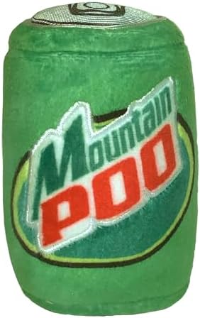 Huxley & Kent Power Plush Squeaky Dog Toy, Mountain Poo, Large