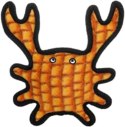 TUFFY® Crab Mighty® Microfiber Ball Lobster Ultra Durable Plush Dog Toys