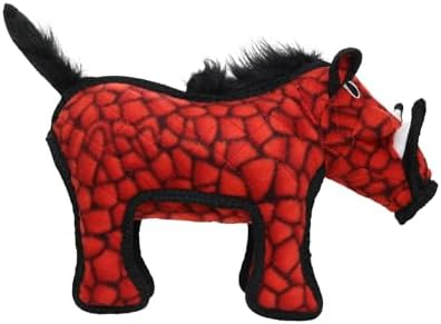 TUFFY® : Warthog Dog Toy: Ultra Durable Plush Toy with Multiple Layers & Reinforced Seams, Washable and Floats, Original Construction