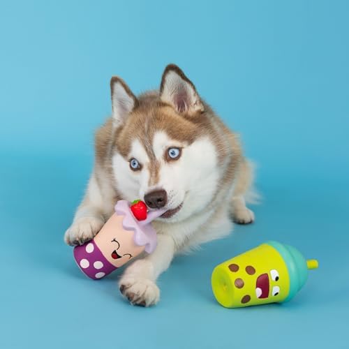 Fringe Studio Dog Toy Set, Best-Teas, 2Pc Mini, Latex, Pet Shop Collection (368012) (Pack of 2)