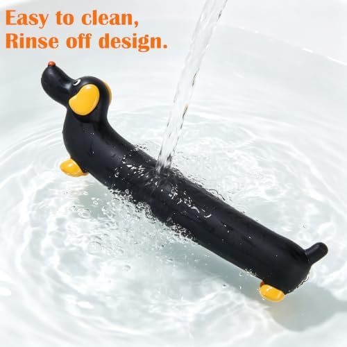 Mikivery Dog Chew Toys Tough Squeaky Latex Toy, for Aggressive Chewers