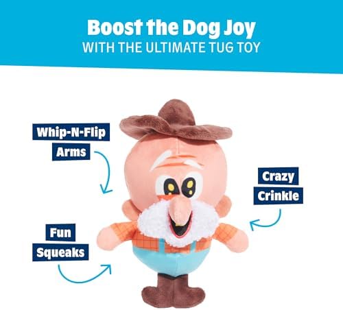 BarkBox Old Goldie Dog Toy - Fun for Dogs