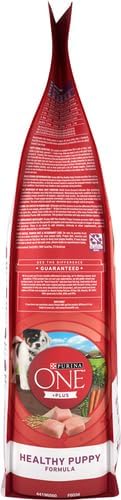 Purina ONE Plus Healthy Puppy Dry Food, Chicken, 8 lb Bag | High protein dog food for puppies, real chicken, DHA to support vision and brain development, antioxidants for immune support