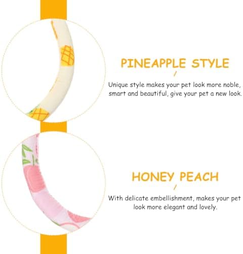 2pcs Adjustable PET Collar for Cats and Rabbits Cloth Safety Collar