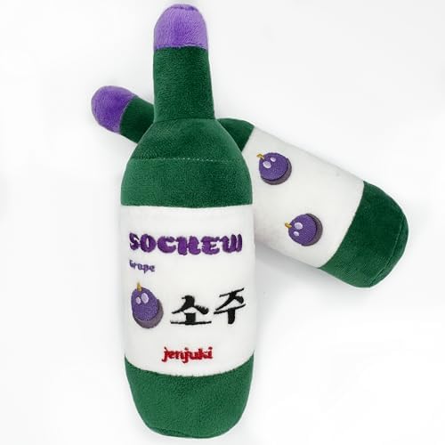 Sochew Soju Pet Toy with Squeaker (Grape)