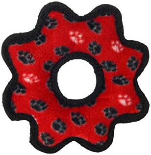 TUFFY® : Gear Ring Dog Toy: Ultra Durable Plush Toy with Multiple Layers & Reinforced Seams, Washable and Floats, Original Construction