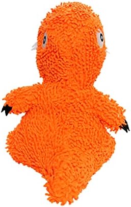 MIGHTY Tuffy Microfiber Medium Ball T-Rex Dog Toy