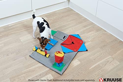 Kruuse Rock'n Roll Task for Buster Activity Mat - Snuffle Mat for Dogs - Dog Activity Mat