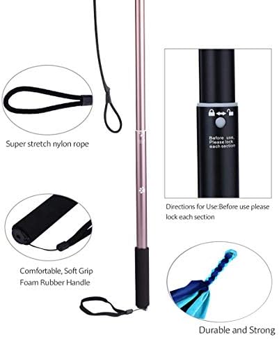 Flirt Pole for Dogs - Extendable Flirt Pole with 2pcs Fleece Lure Tugs for Dog Outdoor Entertainment, Train and Exercise, New Coffee