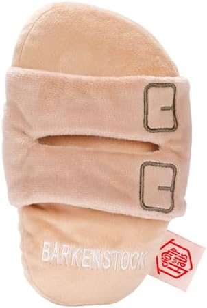 Barkenstock Grrrzona – Luxurious Parody Plush Dog Toy with Squeaker, Premium Fabric, Embroidered Details, Designer-Inspired Chew Toy, Fun Gift for Medium Dogs & Dog Lovers