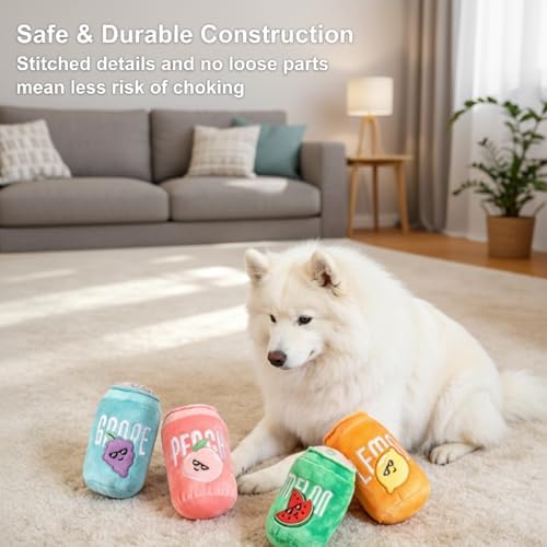 Puppy Toys Plush Squeaky Dog Toy 4.3 x 9 in