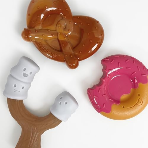 Nylabone Strong Chew Cute Dog Toy Bundle, Large, 3 Count