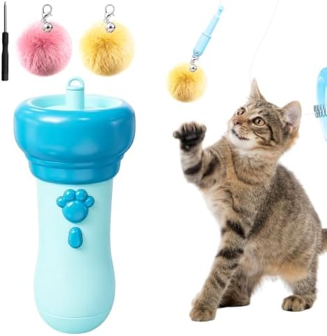 Cat Toys for Indoor Cats, Interactive Cat Toy，Bule