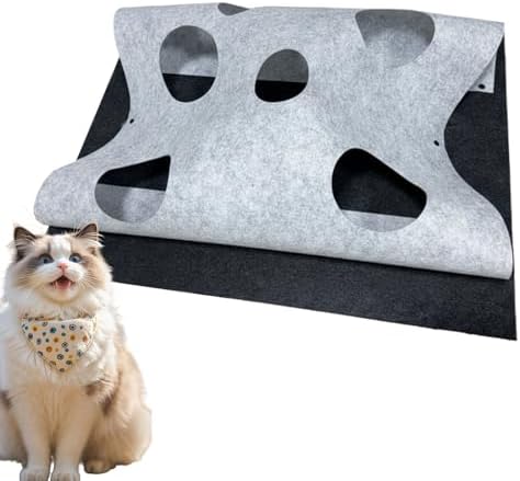 Cat Play Mat Interactive Funny Foldable Pad