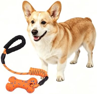 Puppy Teething Toys, Interactive Dog Toys for Small Medium Dogs, Orange