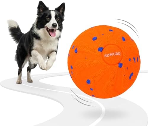 Smart Interactive Dog Toy for Medium and Large Dogs(Orange)