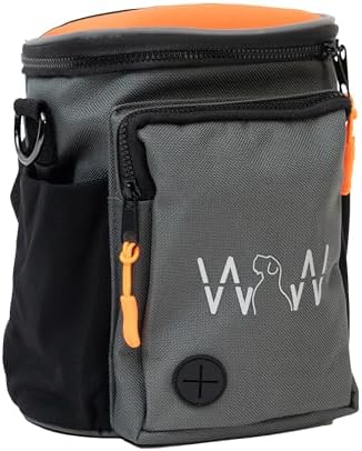Quickdraw XL Dog Training Treat Pouch, Orange