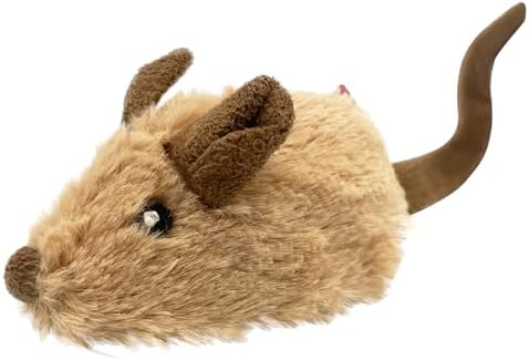 Gigwi Interactive Cat Toys for Indoor Cats, Cat Mouse Toy with Electronic Realistic Squeaky Sound