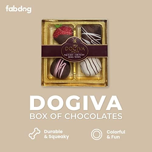 fabdog Dogiva Chocolates Dog Toy
