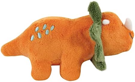 Luvable Friends Unisex Baby Squeaky Plush Dog Toy With Rope