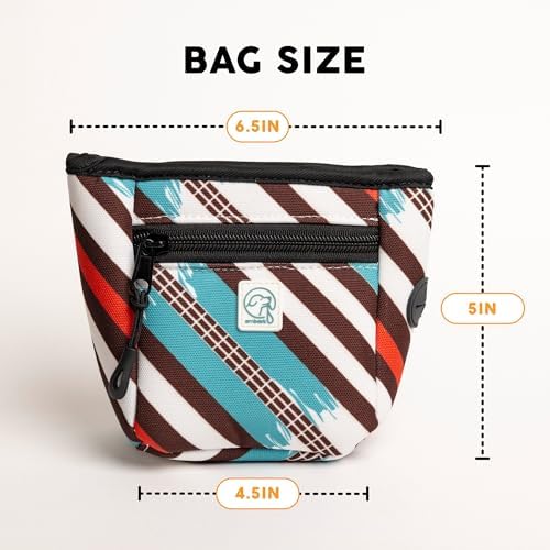 Embark Dog Treat Pouch - Waterproof Training Bag & Portable Water Bowl