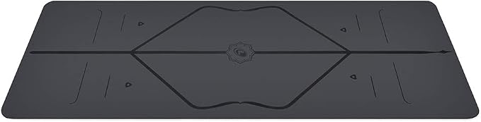Liforme Travel Yoga mat – Patented Alignment System, Warrior-Like Grip, Non-Slip, Eco-Friendly, Ultra-Lightweight and Sweat Resistant, Made with Natural Rubber