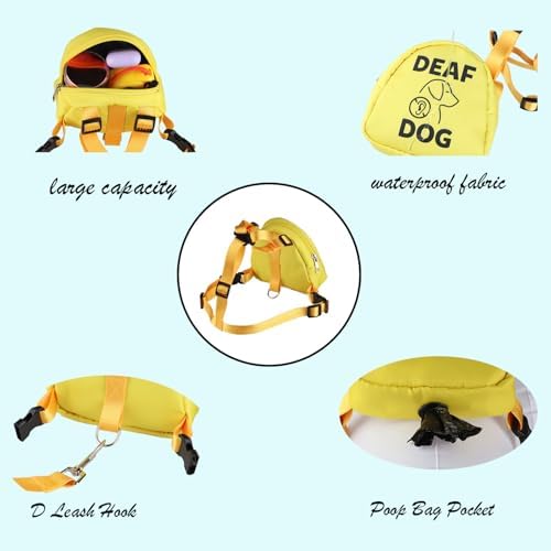 Funny Dog Slogan Travel Bag Don't F Touch Me Dog Backpack Dog Walking Puppy Snack Storage (Touch ME)