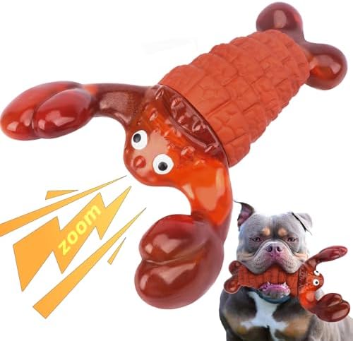 BIKIISEN Squeaky Dog Toys for Aggressive Chewers for Large Chew Toys