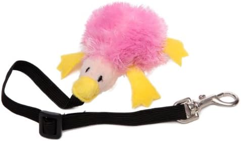 Marshall Pet Products Bungee Toy for Ferrets - Interactive Tug & Fetch Toy - Durable, Soft Plush with Elastic Bungee for Engaging Play - Perfect for Ferret Enrichment & Exercise