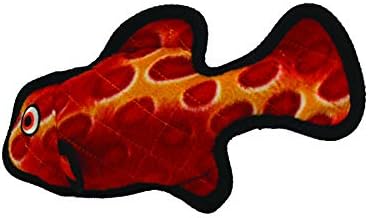 TUFFY® - 2 Pack Original : Fish Dog Toy : : Ultra Durable Plush Toy with Multiple Layers & Reinforced Seams, Washable and Floats, Original Construction