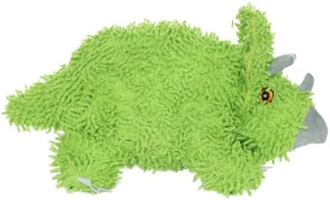 MIGHTY® 2 Pack Microfiber Medium Triceratops Dog Toys
