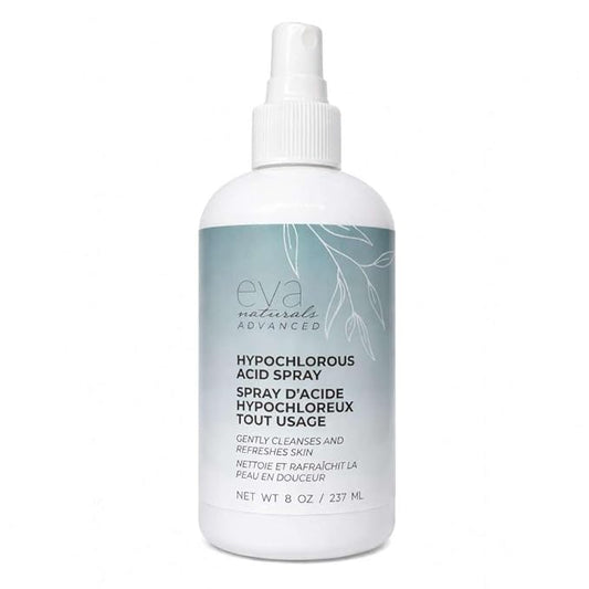 Hypochlorous Acid Spray for Face & Body, HOCl Facial Cleanser Mist with Electrolyzed Water, Daily Toner Formula for Sensitive & All Skin Types, Helps Reduce Redness, Irritation, Breakouts