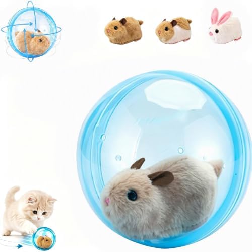 Self-Rolling Interactive Cat Ball, 360° Rotating Automatic Pet Toy