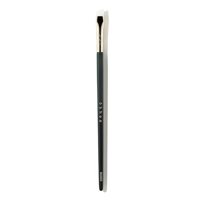 SOO ADOR okhee Eye Brow Brush NUN09 – Professional Korean Makeup Brush for Natural Brow Shaping, Precision Filling & Base Brow Definition