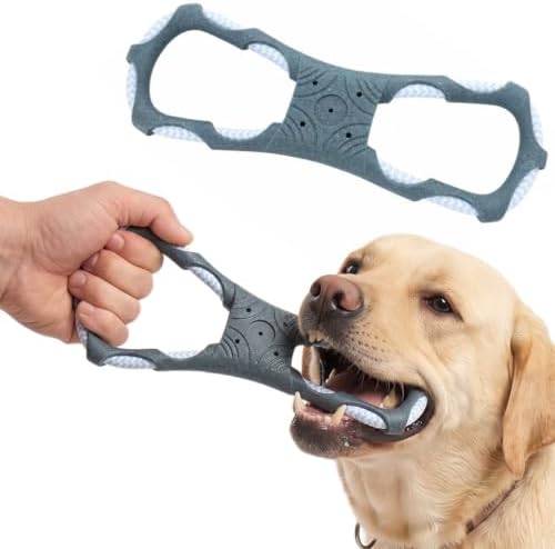 Tug of War Dog Toy, Interactive Dog Toys, Dog Chew Toys, Blue